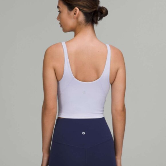 Lululemon Align Tank Sports Bra Lavender Size 8 - Picture 2 of 5